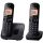 Panasonic KX-TGC212PDB DUO DECT asztali telefon fekete