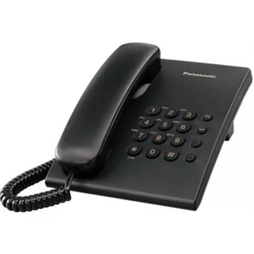 Panasonic KX-TS500HGB asztali telefon fekete