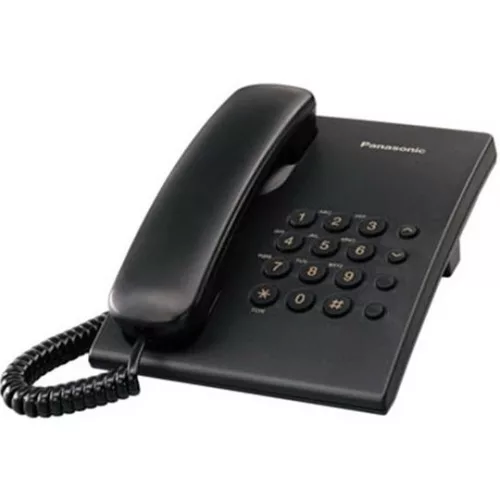 Panasonic KX-TS500HGB asztali telefon fekete