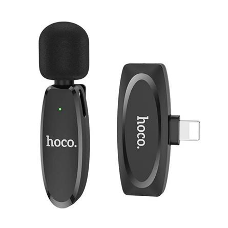 HOCO L15 Lavalier mikrofon fekete