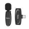 HOCO L15 Lavalier mikrofon fekete