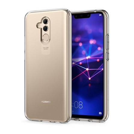 Spigen Huawei Mate 20 Lite SPIGEN LIQUID CRYSTAL szilikon telefonvédő ütésállóság, légpárnás sarok, ÁTLÁTSZÓ