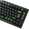 Keychron Lemokey L5 HE USB magyar gaming Lemokey Lime Magnetic mechanikus billentyűzet fekete