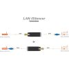 ifi LAN iSilencer RJ45 -> RJ45 M/F zavarszűrő fekete