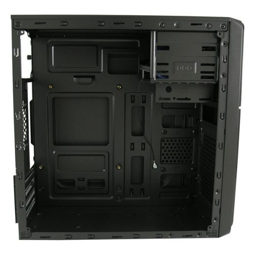 LC-Power Számítógépház - 2015MB (fekete, fekete belső, mATX, 2xUSB3.0, 2xUSB2.0)