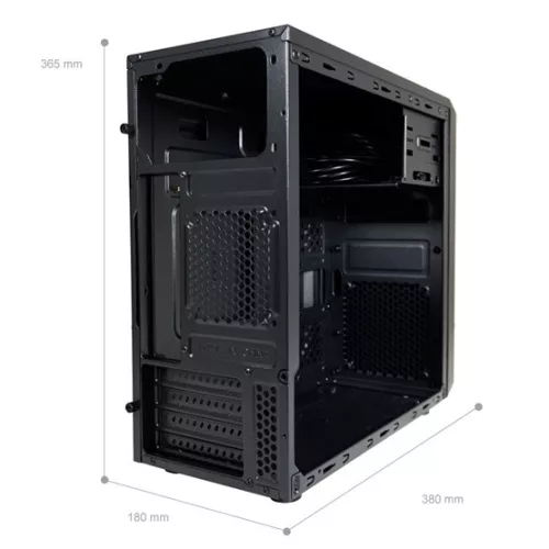LC-Power HÁZ LC Power - LC-2017MB-ON Micro ATX