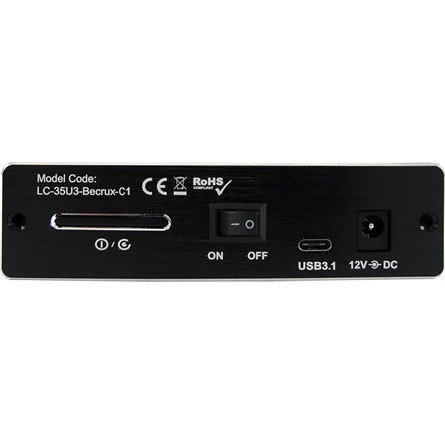 LC-Power MBR LC Power Külső 3,5" LC-35U3 - Becrux-C1