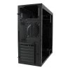 LC-Power Számítógépház - 7036B (fekete, fekete belső, mATX/ATX, 1xUSB3.0, 2xUSB2.0)