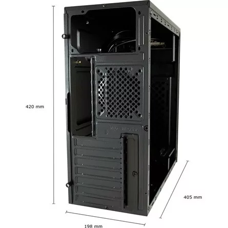 LC-Power HÁZ LC Power Midi - 7040B - Fekete