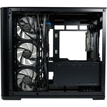 LC-Power HÁZ LC Power - LC-8001B-ON hangszigetelt ATX ház