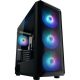 LC-Power Obsession táp nélküli ablakos Mid Tower számítógépház fekete