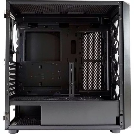 LC-Power Obsession táp nélküli ablakos Mid Tower számítógépház fekete