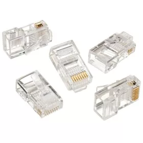 Gembird RJ45 CAT6 UTP csatlakozó dugó AWG23; 10db