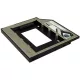 LC-Power ADA LC Power 5,25" drive bay rack for a 2,5" HDD/SSD (9,5mm) - ultraslim ODD- LC-ADA-525-25-NB
