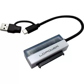   LC POWER ADA LC Power USB-C és USB-A > SATA és NVMe átalakító - LC-ADA-USB-SATA-25