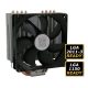 LC-Power CPU Cooler - LC-CC-120 (max. 93,44 m3/h, 4pin csatlakozó, 4 db heatpipe, 12cm, PWM)