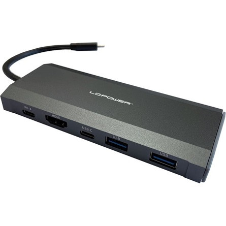 LC-Power USB HUB LC Power LC-HUB-C-MULTI-7-M2 - USB elosztó