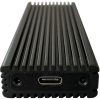 LC-Power MBR LC Power Külső ház - USB 3.2 Type-C - NVMe vagy SATA M.2 - LC-M2-C-MULTI-2