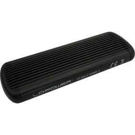   LC-Power LC-M2-C-NVME-2 M.2 2280 PCIe NVMe USB-C 3.2 Gen2×1 külső ház fekete