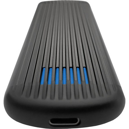 LC-Power LC-M2-C-NVME-2 M.2 2280 PCIe NVMe USB-C 3.2 Gen2×1 külső ház fekete