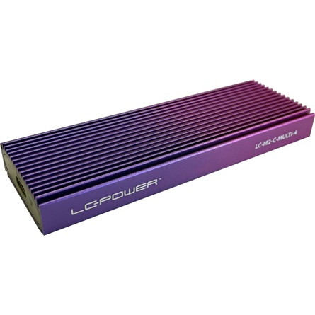 LC-Power MBR LC Power Külső ház - USB 4 3x2 Type C - M.2 NVMe SSD - LC-M2-C-USB4