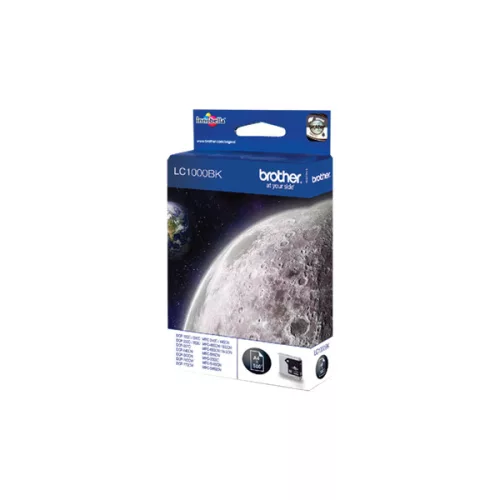 Brother Tintapatron LC1000BK, Normál - 500 oldal, Fekete