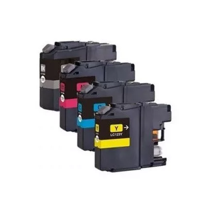 Brother LC-123 Ink Set (B/C/M/Y) tintapatron 4-color