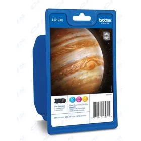   Brother Tintapatron LC1240RBWBP, Tintapatron csomag: Cián / Magenta / Sárga