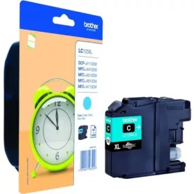   Brother Tintapatron LC125XLC, Szuper nagy töltetű - 1200 oldal, Cián
