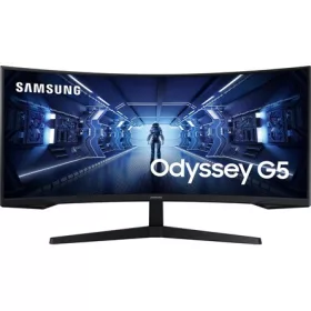   Samsung LC34G55TWWPXEN 34" WQHD 144Hz ívelt Odyssey G5 Gaming Monitor