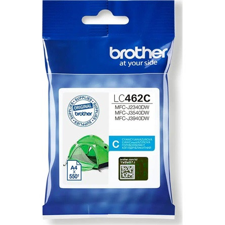 Brother LC462 tintapatron ciánkék
