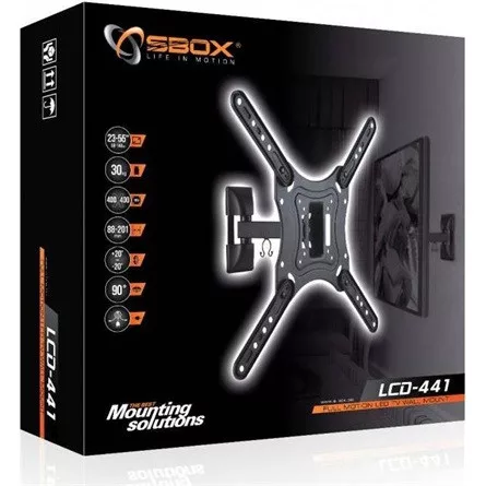 SBOX LCD-441 23"-55" monitor TV fali tartó