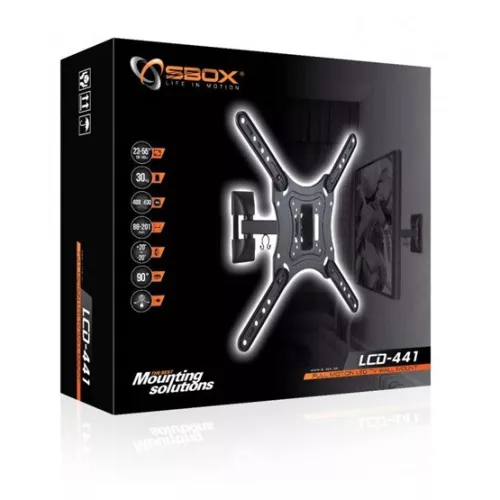 SBOX LCD-441 23"-55" monitor TV fali tartó