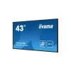iiyama Prolite IPS 18/7, 42,5" 1920x1080, 16:9, 350cd, 8ms, 1200:1,VGA/HDMIx3/USB/RS-232c x1/RJ45x1/IR x1 LE4341S-B2