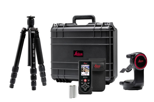 LEICA-DISTO-X4 szett (X4, IP67 koffer + TRI120 állvány + DST360 adapter)