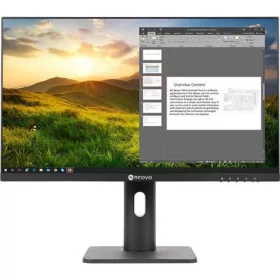   AG Neovo LH-2702 monitor, 27" LED VA,Pivot, FHD, VGA, HDMI, DP, hangszóró