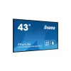 iiyama Prolite 24/7, 42,5" 3840 x 2160, 16:9, 500cd, 6,5ms,4000:1,HDMIx3/USBx2/RS-232c/RJ45/ LH4360UHS-B2AG