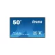 iiyama Prolite IPS 24/7 49,5", 3840x2160, 16:9, 500cd/m2, 8ms,1200:1, HDMIx3/RS232C/RJ45/USBx2, LH5060UHS-B1AG