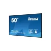 iiyama Prolite IPS 24/7 49,5", 3840x2160, 16:9, 500cd/m2, 8ms,1200:1, HDMIx3/RS232C/RJ45/USBx2, LH5060UHS-B1AG