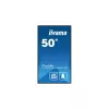 iiyama Prolite 24/7 49,5", 3840x2160,16:9, 800cd/m2, 9,5ms,5000:1, HDMIx2/DP/USBx2/RS232C/RJ45, LH5065UHSB-B1AG