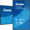 iiyama Prolite 24/7 49,5", 3840x2160,16:9, 500cd/m2, 9,5ms,5000:1, HDMIx3/DPx2/USBx2/RS232C/RJ45/IR LH5075UHS-B2AG