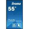 IIYAMA ProLite LFD, VA, 24/7, 54,6", 3840x2160, 16:9, 500 cd/m˛, 6.5ms, 4000:1, HDMIx3/2xUSB/RS-232C/RJ45/IR,