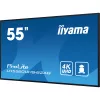 IIYAMA ProLite LFD, VA, 24/7, 54,6", 3840x2160, 16:9, 500 cd/m˛, 6.5ms, 4000:1, HDMIx3/2xUSB/RS-232C/RJ45/IR,