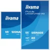 IIYAMA ProLite LFD, VA, 24/7, 54,6", 3840x2160, 16:9, 500 cd/m˛, 6.5ms, 5000:1, HDMIx2/USB/RS-232C/RJ45/IR