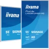 IIYAMA ProLite LFD, VA, 24/7, 54,6", 3840x2160, 16:9, 500 cd/m˛, 6.5ms, 5000:1, HDMIx2/USB/RS-232C/RJ45/IR