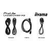 IIYAMA ProLite LFD, VA, 24/7, 54,6", 3840x2160, 16:9, 500 cd/m˛, 6.5ms, 5000:1, HDMIx2/USB/RS-232C/RJ45/IR