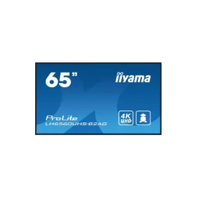   iiyama Prolite 24/7 64,5", 3840x2160,16:9, 500cd/m2, 6,5ms,5000:1, HDMIx3/USBx2/RS232C/RJ45, LH6560UHS-B2AG