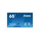 iiyama Prolite IPS 24/7 64,5", 3840x2160,16:9, 800cd/m2, 8ms,1200:1, HDMIx2/DP/USBx2/RS232C/RJ45 LH6565UHSB-B1
