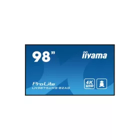   iiyama Prolite IPS 24/7 97,5", 3840x2160,16:9, 500cd/m2, 8ms,1200:1, HDMIx3/VGA/DVI/DPx2/USBx2/RS232C/RJ45/IR