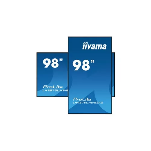 iiyama Prolite IPS 24/7 97,5", 3840x2160,16:9, 500cd/m2, 8ms,1200:1, HDMIx3/VGA/DVI/DPx2/USBx2/RS232C/RJ45/IR